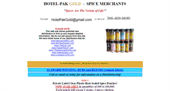 Desktop Screenshot of hotelpakgold.com